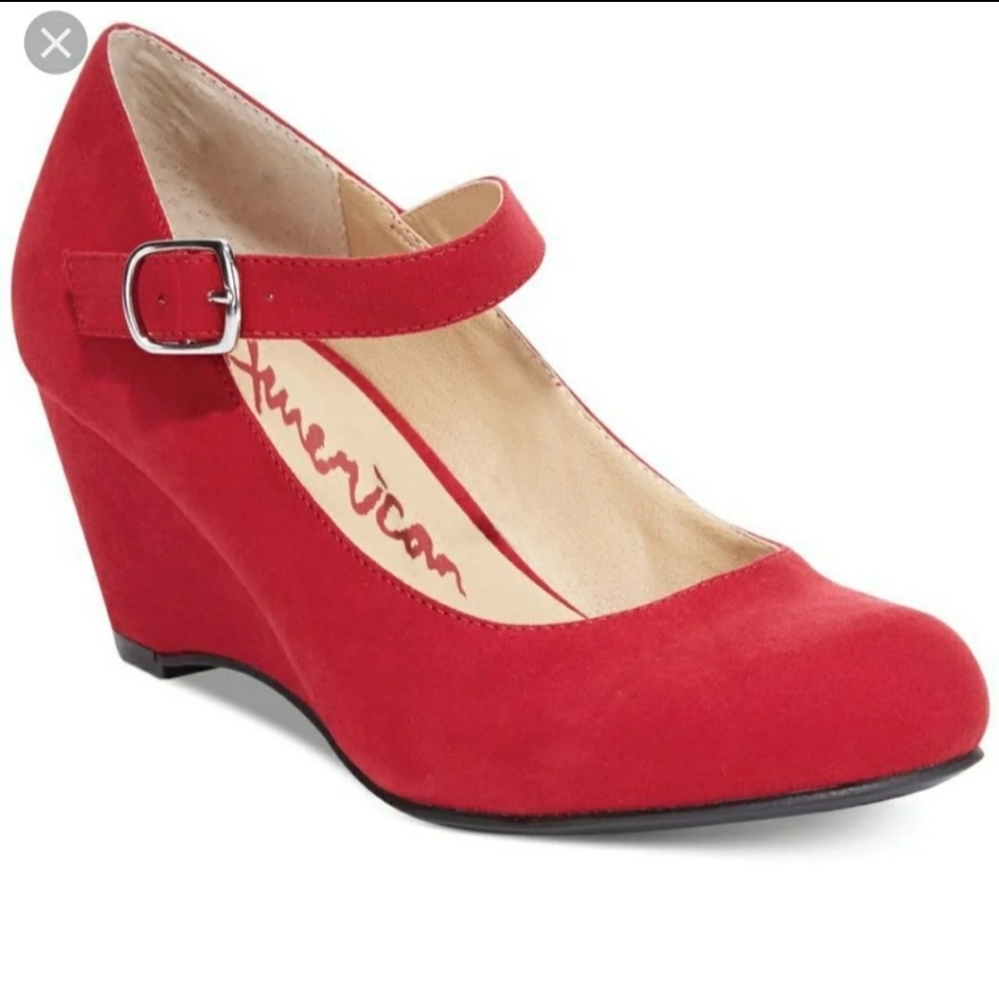 Ameesha Women Red Wedge Heel
